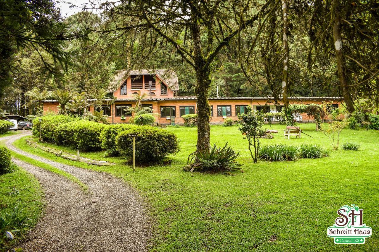 Estalagem Schmitt Haus Villa Canela Buitenkant foto